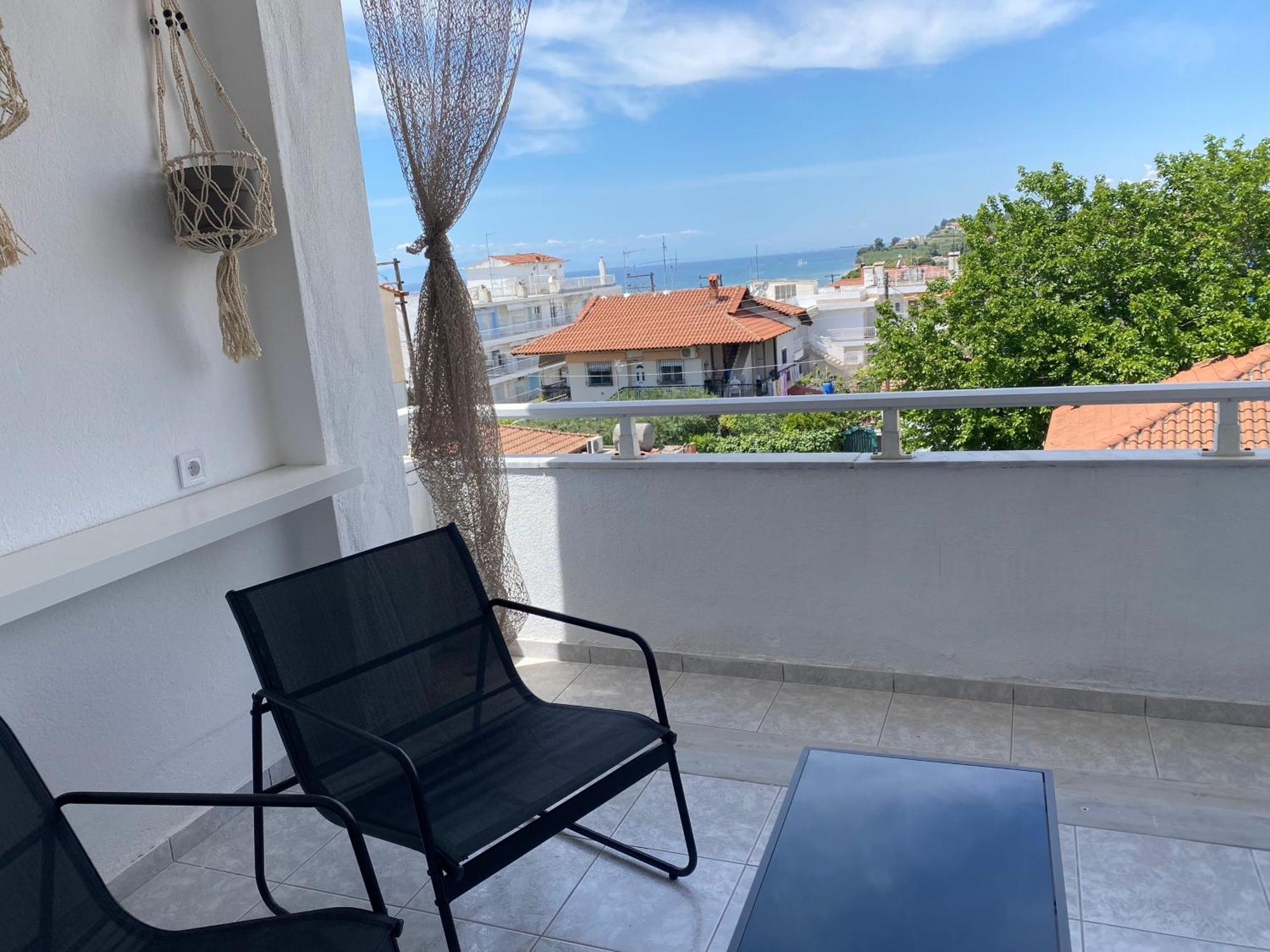 Appartement Sun & Sea à Nea Irakleia Extérieur photo